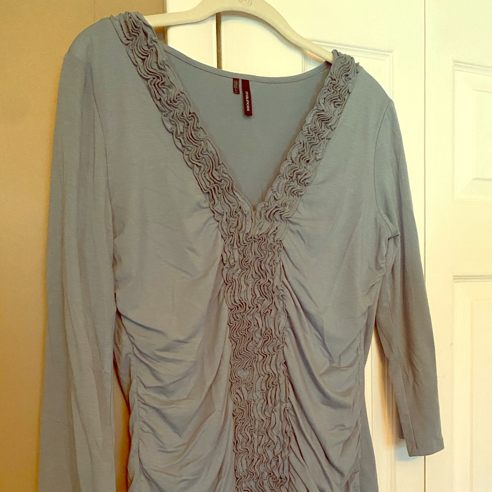 Teal long sleeve sweater/tunic